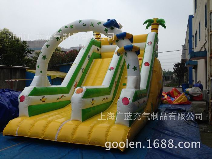 Inflatable slides